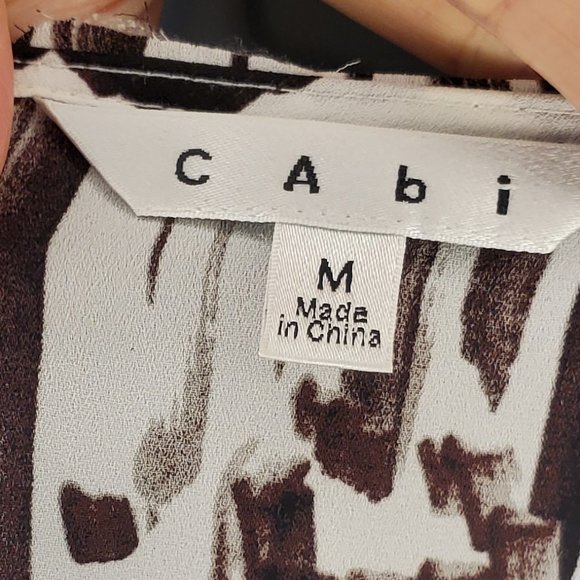 CAbi Leopard Print Blouse - Picture 3 of 5